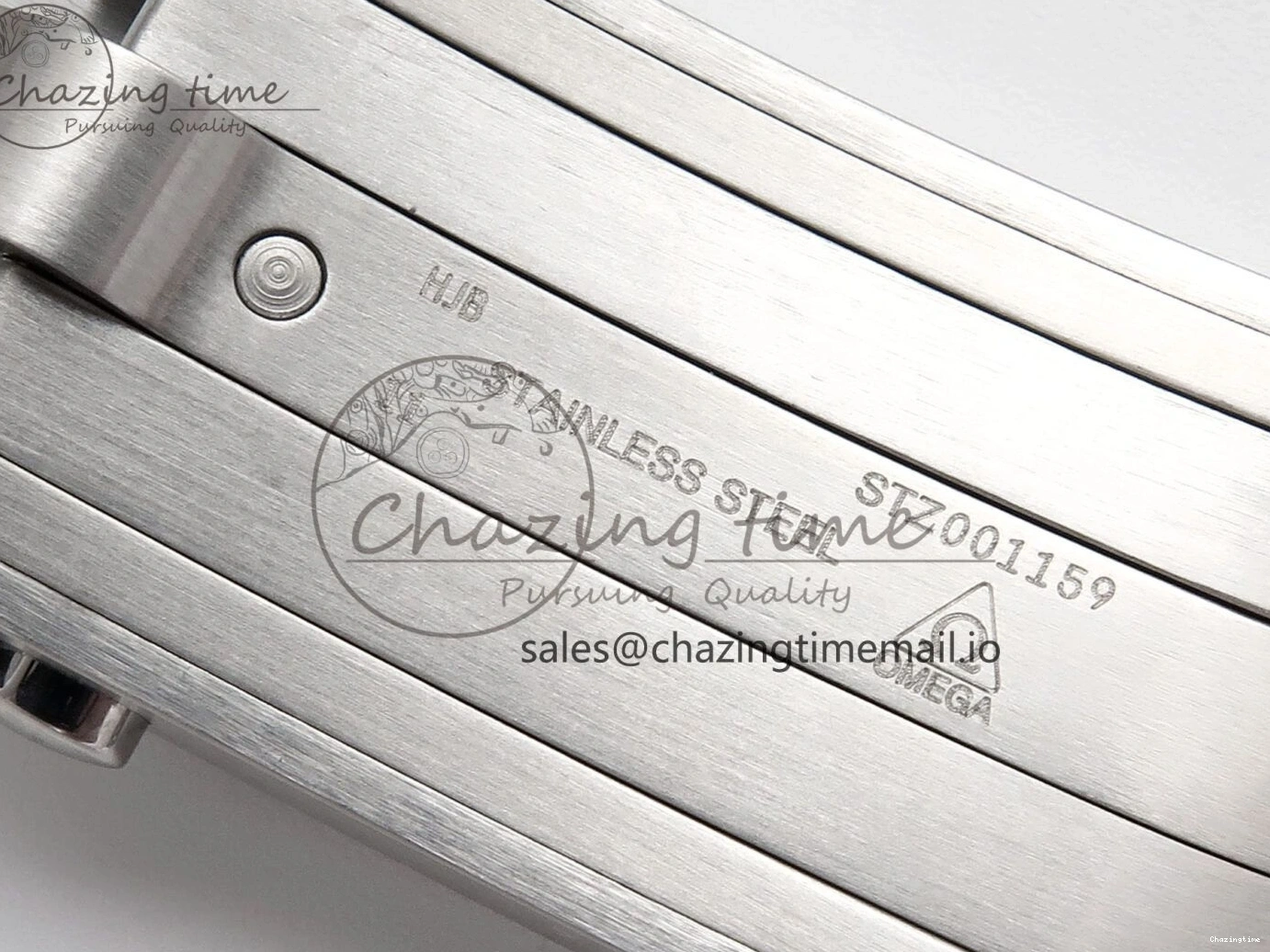 0111 Seamaster 300m Chrono SS YG OMF 1:1 Best Edition Blue Dial on SS YG Bracelet A Popular 7685